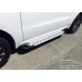Пороги алюминиевые "Artemis" для Dodge Ram.